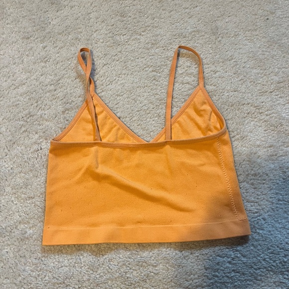 Garage Seamless Neon Orange Tank Top - Picture 2 of 3